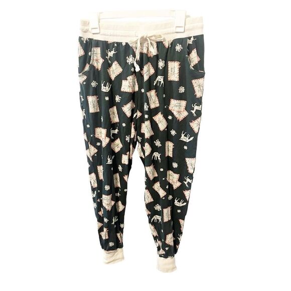 Burt’s Bees Baby Letters To Santa‎ Drawstring Pajama Pants - Picture 1 of 4